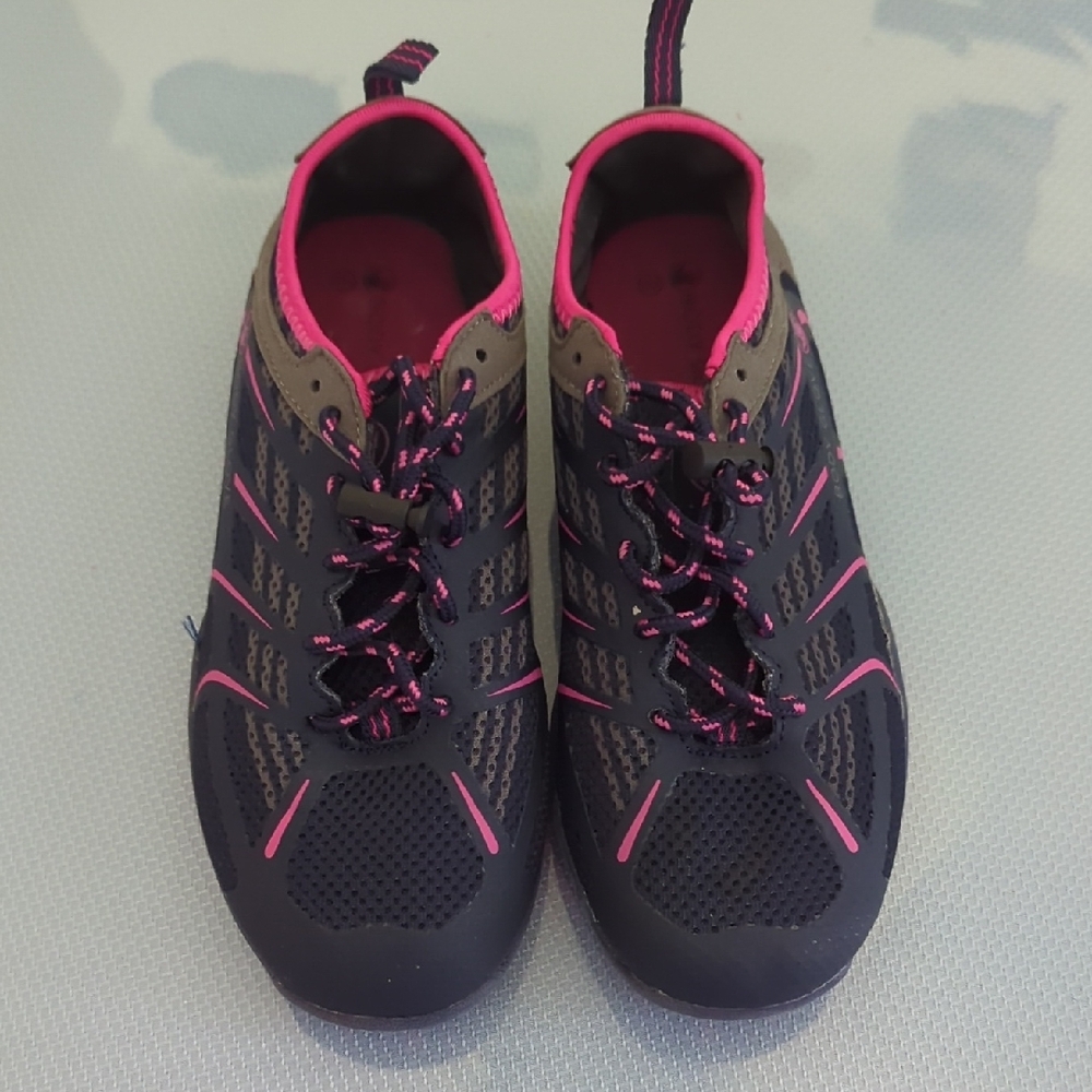 Body Glove Pink and Black Athletic Shoes with Breathable Mesh